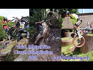 Trial motorbike crash compilation 2021