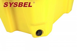 [Hot Item] Manufacturer Supplier Sysbel CE Approved 4 Drum 70 Gal Secondary Containment Poly Spill Control Pallets
