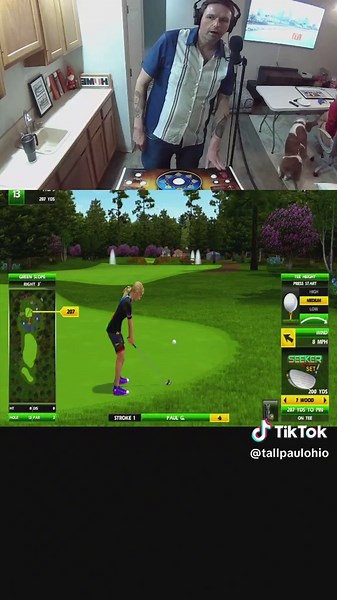 Live Golden Tee Golf Gameplay and Highlights