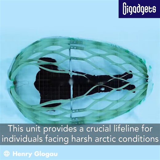This origami-inspired structure becomes an emergency shelter in extreme arctic conditions. Deployable Emergency Shelter is an origami-inspired lifesaving facility for individuals facing harsh arctic conditions. By turning snow capture into a natural insulator and protective layer, this shelter provides occupants with a rugged, lightweight, and wind-resistant haven that can be easily and quickly set up in case of emergency. Designed by then-recent graduates Samuel Charles Barratt and Henry Glogau