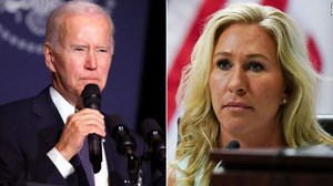 Biden flips Marjorie Taylor Greene's attack into a campaign ad using her own words