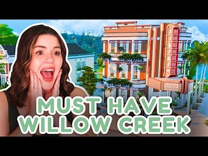 Must-Have Lots for Willow Creek 🌿 Sims 4 Builds You NEED in Your Save
