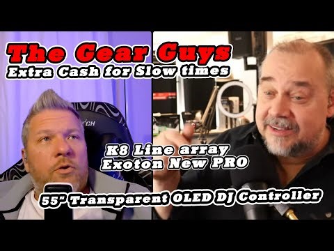 Jan, 11, 2026 The Gear Guys with Robin & DJ James King Talking About Powered Speakers and More