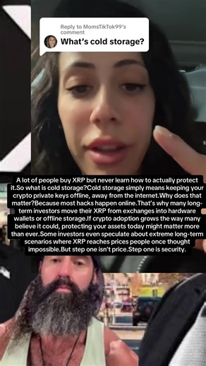 A lot of people buy XRP but never learn how to actually protect it. So what is cold storage? Cold storage simply means keeping your crypto private keys offline, away from the internet. Why does that matter? Because most hacks happen online. That’s why many long-term investors move their XRP from exchanges into hardware wallets or offline storage. If crypto adoption grows the way many believe it could, protecting your assets today might matter more than ever. Some investors even speculate about e