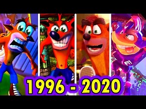 Evolution Of First Levels in Crash Bandicoot Games (1996-2020)