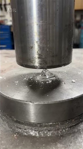 Hydraulic Press vs Diamond – Can Extreme Pressure Crush It? #viral #hydraulicpress #crushingtime