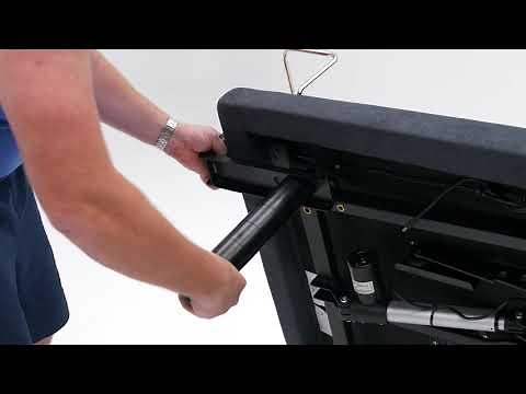 How to fit the optional headboard brackets to any Sophie Adjustable Bed sleep system