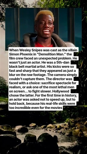 Wesley Snipes Was So Fast on the Set of Demolition Man—The Cameras Couldn’t Even Capture His Kicks