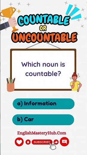 Countable vs Uncountable Nouns: Which One Should You Use? 🧠✨