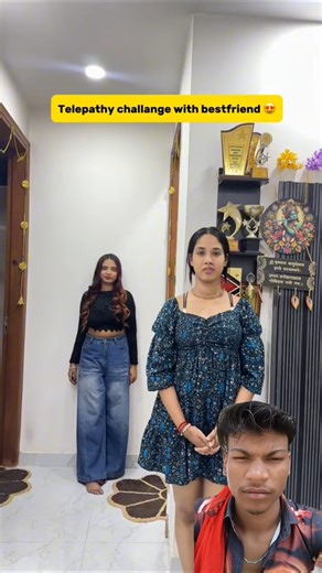 Telepathy challange 😍♥️ #trendingshorts #explore #youtubeshorts