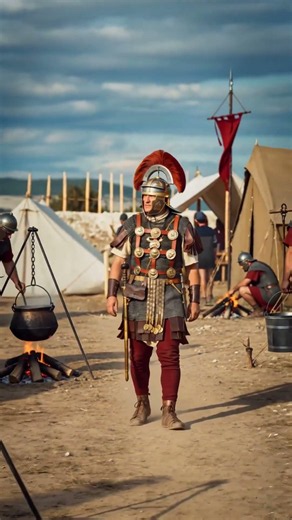 Roman Centurion Inspects the Legion Camp! #rome #history #legion #romanempire #warrior #empire