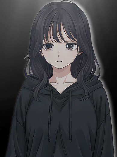 Sad Girl Live Wallpaper - Emotional Black Aesthetic