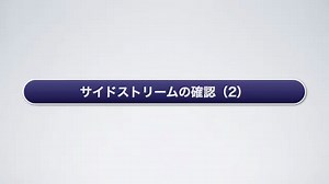 サイドストリームの確認 (2) -Sortingのセットアップ- 日本BD