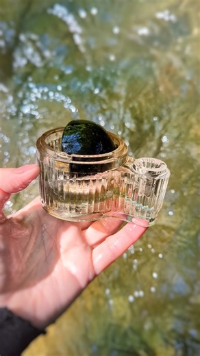 Jane Eastman | A whopper and a weirdo from the river... Continuing the flow of antique ink finds, I was lucky to hook the biggest inkwell I have ever... | Instagram