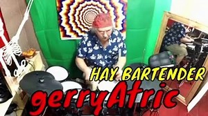 THE BLUES BROTHERS 'HEY BARTENDER' DRUM COVER BY GERRY ATRIC MILLENIUM MPS 850 E DRUMS