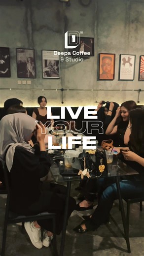 Enjoy the vibes 🌿#deepacoffeestudio