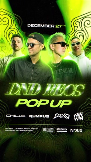 Today! Very Limited Capacity Show at a Secret Location. This will be a 360 stage recorded set. Bring your best fits #portland #fyp #house