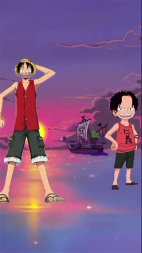 Luffy vs ace #anime #battle #luffy #ace #edit #music #shorts #