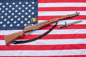 M1 Garand, a LEGO Brick Replica by Cole Edmonson