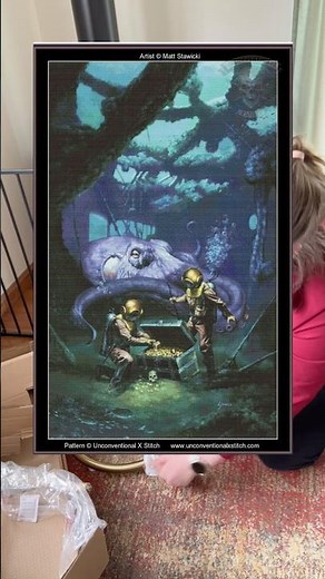 Cross stitch pattern haul at unconventional xstitch