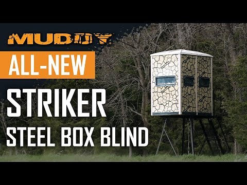 All-New Muddy Striker Steel Box Blind