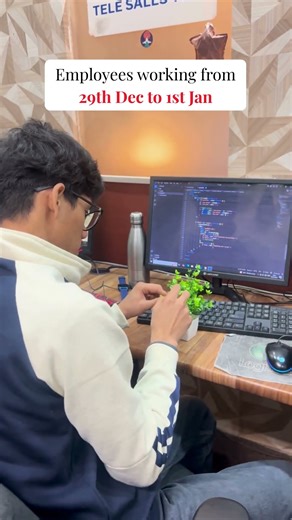 POV: You’re working between Christmas and New Year, but your soul already logged out 😭