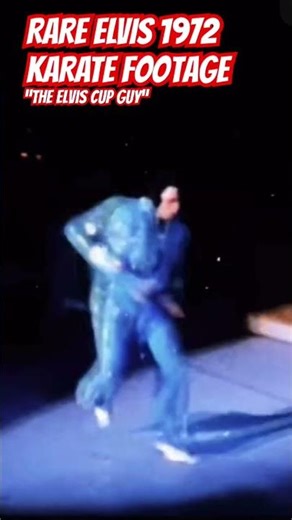 RARE ELVIS 1972 KARATE FOOTAGE #elvis #elvispresley #theelviscupguy #shorts #tiktok #karate #viral