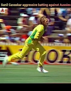 Sunil Gavaskar batting against Australia 💥🔥🏏🇮🇳 #SunilGavaskar #indiancricketteam | Sourav Ganguly Fan
