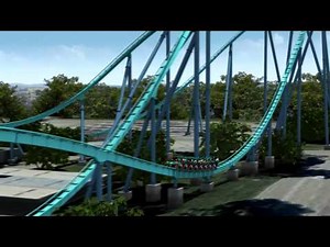 Canada's Wonderland 2012 - Leviathan Off Ride View