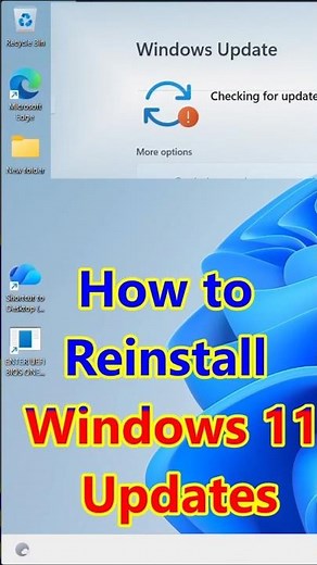 How to Reinstall Windows 11 Updates to Repair System Files