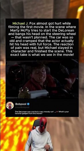 Michael J. Fox's REAL Pain! 🏎️ | Back To The Future Fact