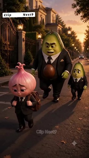 Onion Boy 3D animation part 1 — funny cartoon fruit story