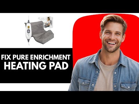 How To Fix Pure Enrichment Heating Pad Flashing F