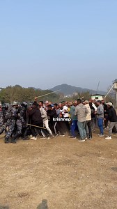 शान्तिपूर्ण मतदान भइरहेका बेला एक्कासी नाराबाजी र हुलदंगा भएपछि … (नमूना अभ्यास) | Krishna Neupane