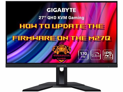 How to update Firmware on the Gigabyte M27Q