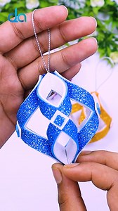 DIY Crafts❄️Christmas Ornaments With Glitter Foam Paper🎅Xmas Decorations at Home🎄Holiday Crafts #diy #craft #short #handmade #christmasdecor #holiday #christmascrafts | DIY Crafts & Art