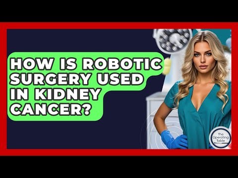 How Is Robotic Surgery Used In Kidney Cancer? - The Operating Table