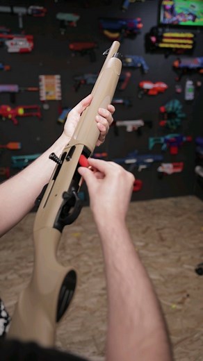 Nerf Beretta 1301 Blowback, Shell Ejecting Shotgun