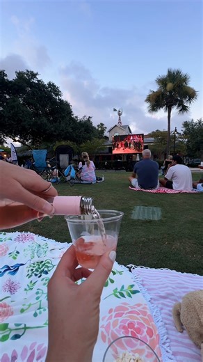 Explore Charleston on Instagram: "Only one more chance this summer to experience Movies on the Green at @freshfieldsvillage! 🎬🍿 Pack a blanket, pick up a bottle of wine from @fortyeight_winebar & settle in tomorrow night for a showing of Happy Gilmore. Then, mark your calendars for a special edition of Movies on the Green Friday, October 17th featuring Harry Potter ✨ Visit the link in our profile to learn more about Freshfields Village. #ExploreCharleston"