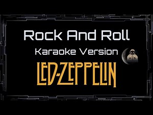 Led Zeppelin • Rock And Roll (CC Karaoke / Instrumental) [UVR]