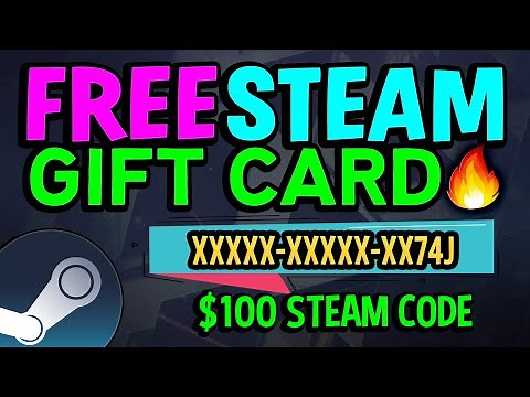 100% WORKING!✅ How To Get Steam Gift Cards For Free ($100 Code) No Credit Card❌
