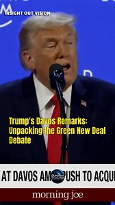 Trump's Davos Remarks: Unpacking the Green New Deal Debate President Trump's January 21, 2026, World Economic Forum speech highlighted U.S. energy independence, crediting his policies for avoiding Europe's challenges. He labeled the Green New Deal a "hoax," criticizing wind turbines for high land use and environmental disruption, echoing his past concerns over costs and aesthetics. Historically, the Green New Deal, proposed in 2019, aims to address climate change through renewable transitions, b