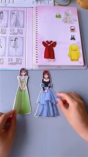 barbie doll clothes book #trending #ytshort #viral