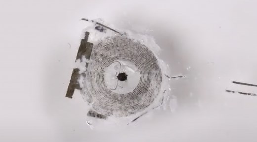 This temporary pacemaker melts away once the job is done