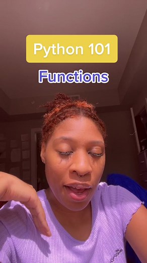 Intro to Python: functions, parameters and multiple parameters #python #programming #coding #techtok
