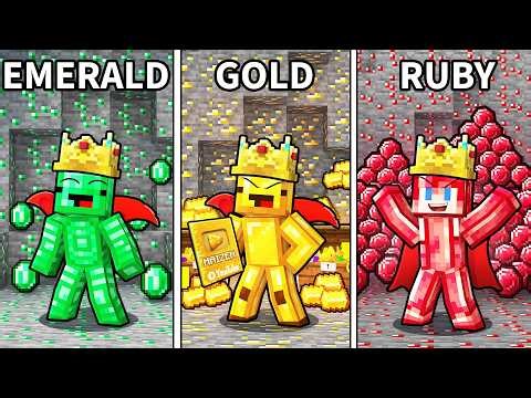 JJ vs Mikey: TREASURE KINGS BATTLE in Minecraft!