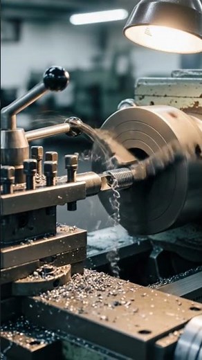 lathe machine operation