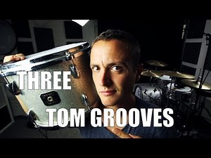 3 Tom Grooves - Daily Drum Lesson