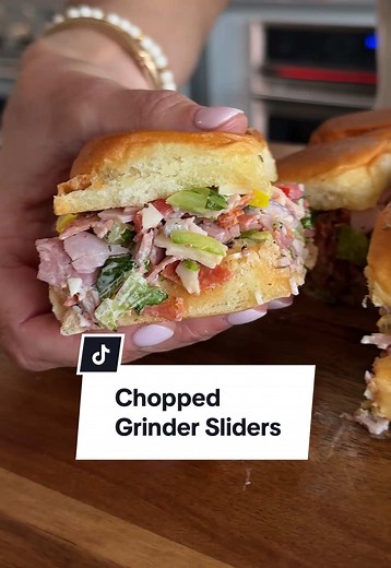 Delicious Chopped Grinder Sliders Recipe