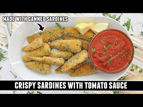 Got Canned Sardines? Make these CRISPY Sardines with Tomato Sauce